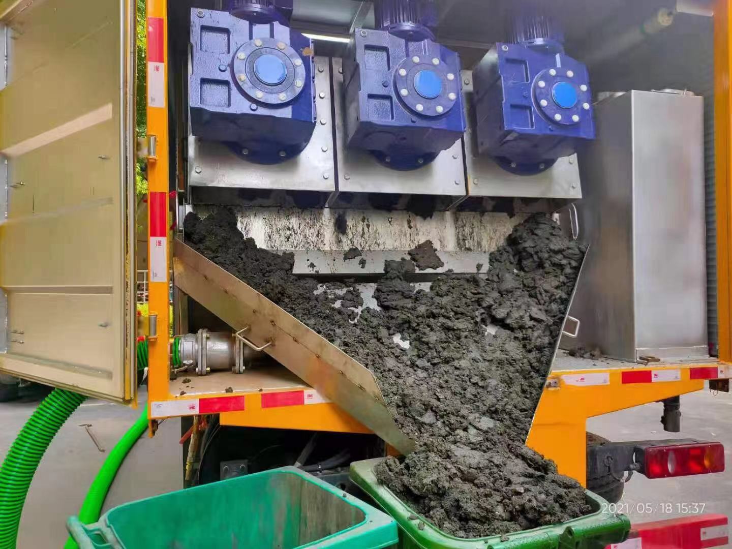 博兴化粪池清掏城市维护站-泥浆净化干湿分离处理